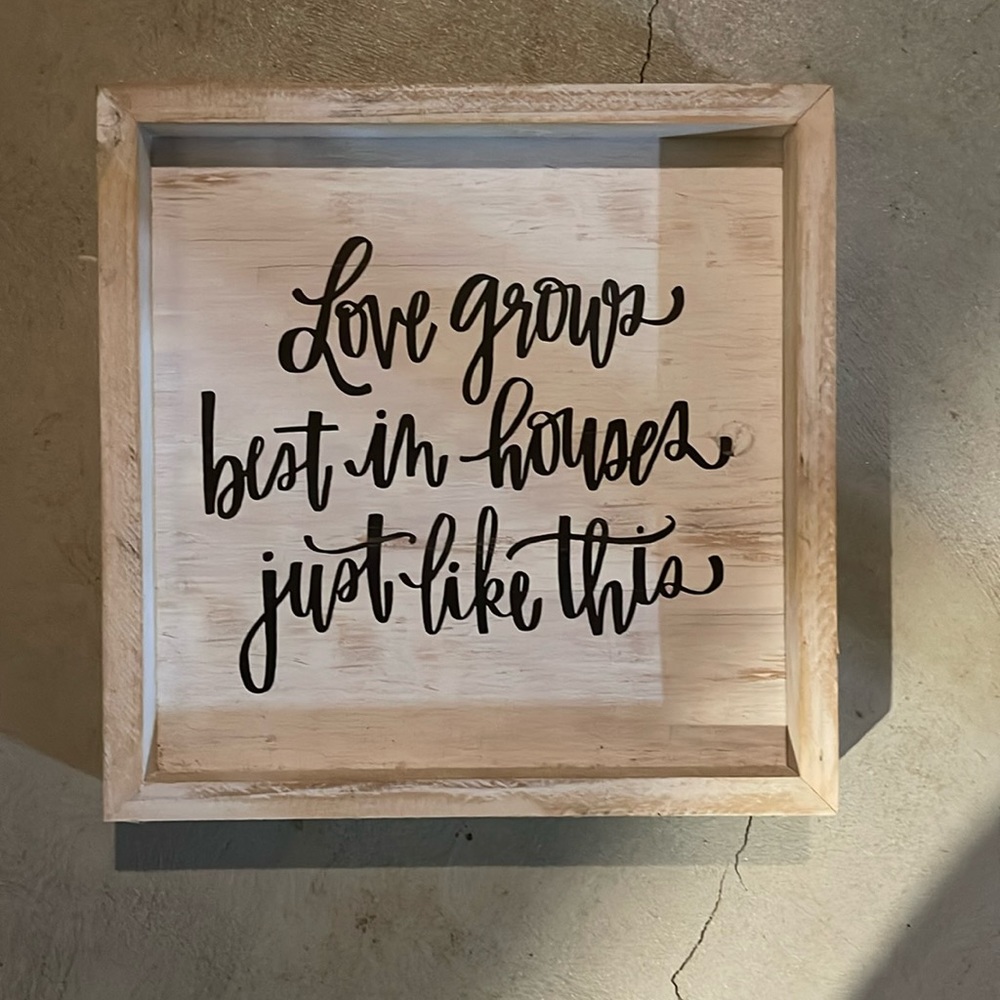Wall sign